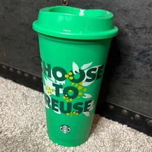 🌎NEW♻️Starbucks 2023 Green ‘Choose to Reuse’ Earth Day Reusable Cold Cup